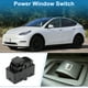 thumbnail image 2 of Interruptor de ventana eléctrica Unique Bargains para el lado del pasajero delantero derecho para Tesla 3 Y Negro, 2 of 7