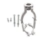 thumbnail image 2 of Adaptador de broca para agujeros cuadrados, soporte de fijación profesional para carpintería para taladro plata con 4x partes Zulema Adaptador de broca, 2 of 8