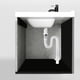 thumbnail image 3 of Tubo de drenaje universal flexible y expandible antiolor de 1-1/4 pulgadas para lavabo, tubo S, tubo inferior, tubo de trampa P (1 1/4 B), 3 of 5