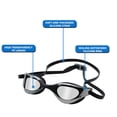 thumbnail image 3 of Adult Swimming Goggles, No Leaking   Swim Racing Glasses High Definition Lenses, 3 of 8