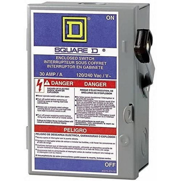 ChatAngleTM Square D Co. L221N Square D Enclosed Safety Switch-ENCLOSED SWITCH