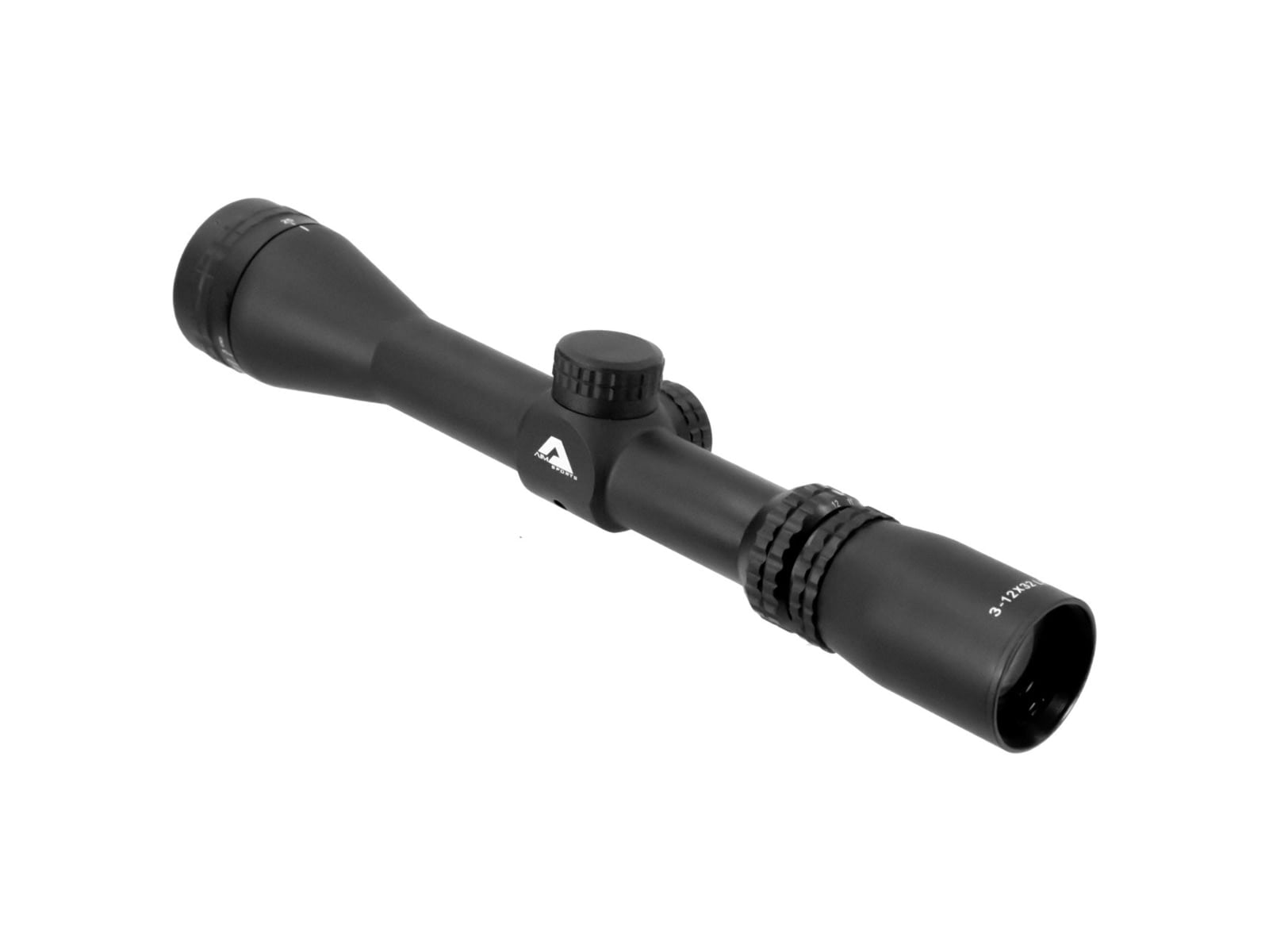 Aim Sports J3HD31232A Scout 3-12x 32mm Obj 14'-4' FOV 1" Tube Black Finish BDC