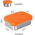 thumbnail image 3 of Stainless Steel Lunch Box Suitable For Children And Teenagers Lunch Boxes, 3 of 5