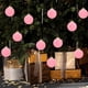 thumbnail image 4 of Adorno Navideño de Terciopelo Oscuro Flocado de 6 Cm para Árbol de Navidad, 12 Unidades, 4 of 7