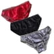 thumbnail image 1 of Women's Mulberry Silk Panties Sexy Bikini Satin Beachwear Swim Shorts 3 Pack, 1 of 5