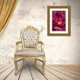 thumbnail image 3 of Millet, Karyn 17x24 Gold Ornate Wood Framed with Double Matting Museum Art Print Titled - Fuchsia Peonies I, 3 of 4