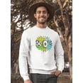 thumbnail image 2 of 80s! Sweatshirt Men -Image by Shutterstock, Male Medium, 2 of 4