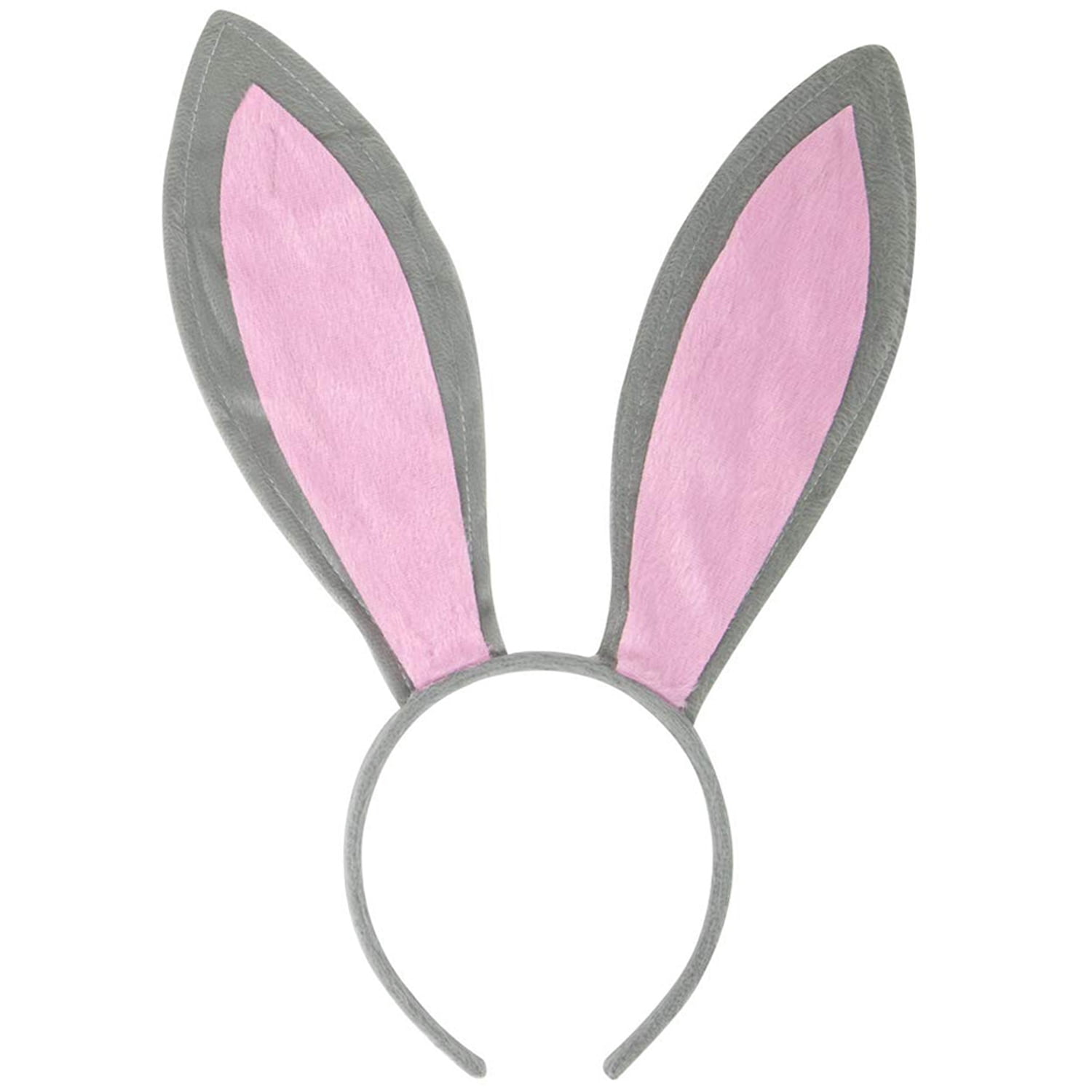 Disney Park Rabbit Ears Carrot Easter New Party Cos Grey Gifts Festival Headband 