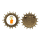 thumbnail image 1 of Vestido naranja monje Nepal Cartoon Pin de gancho de metal vintage con forma de sol Unbranded M, 1 of 3
