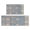 Bohemian Retro Geometric-1, variant on Bohemian Retro Geometric Patterns Kitchen Rugs and Mats Sets Of 2,Kitchen Decoration Rugs,Rubber Backing Non-Slip Floor Mat for Sink Washable Waterproof Laundry Room Runner Rugs