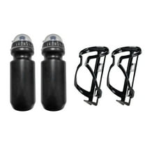 BAMILL mountain bike road bike water bottle and waterbottle holder 4PACK 650ML