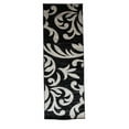 Knoxville Area Rug F 7510 BlackGray 3' x 8'