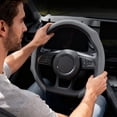 thumbnail image 1 of WIFKLSIIPG Perforated Breathable Steering Wheel Cover Grip Enhanced Driving Comfort Universal Fit, 1 of 4