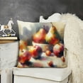 thumbnail image 2 of Fall Pumpkin Pillow Covers Watercolor Pumpkin Turkey Autumn Harvest Decorative Throw Pillow Cases Autumn Thanksgiving Quotes Holiday Outdoor Cushion Covers for Sofa, 2 of 5