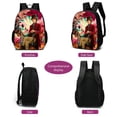 thumbnail image 2 of wonka school bag backpack student 16-inch wonka series children's school bag three-piece set backpack style, 2 of 5