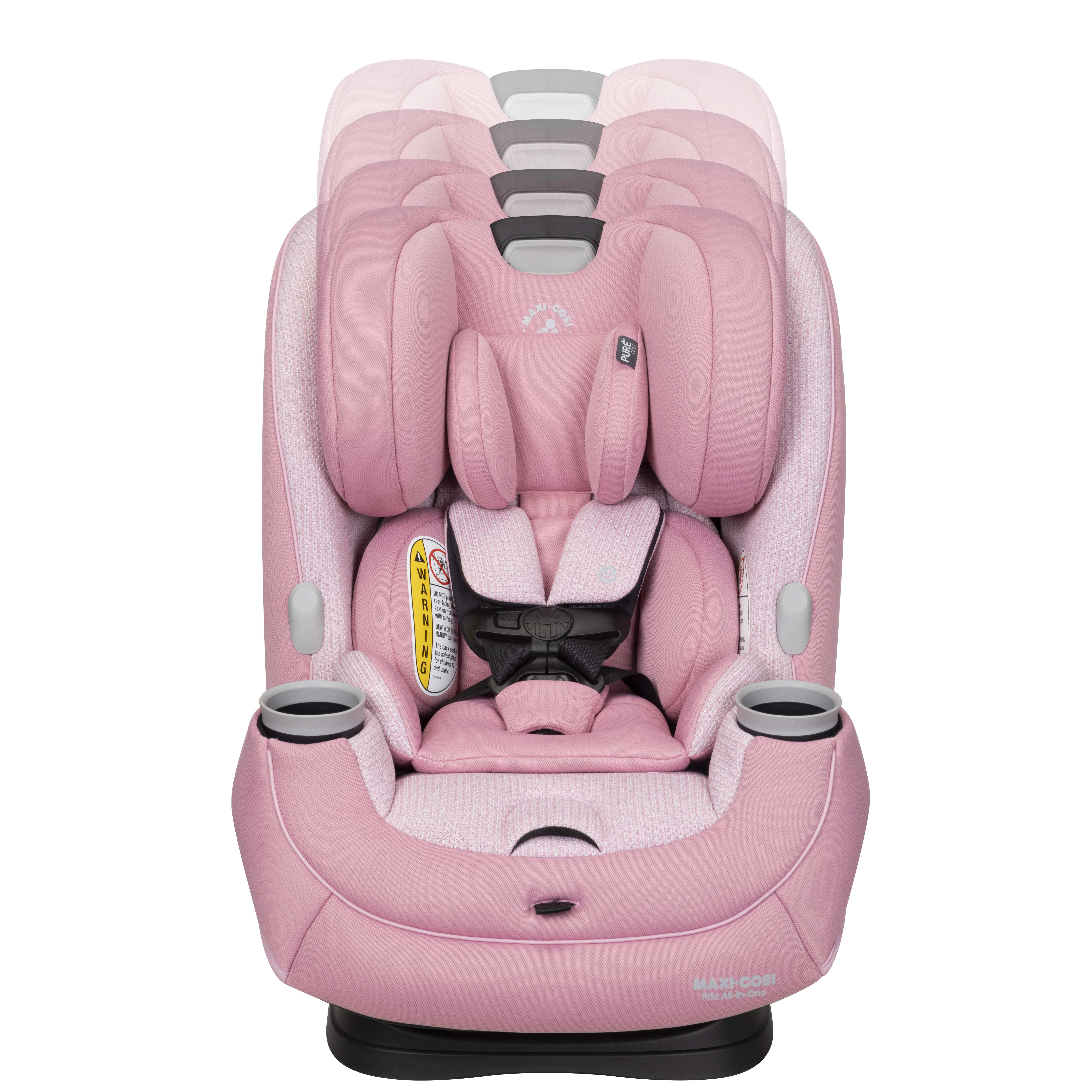 Maxi-Cosi Pria All-in-One Convertible Car Seat, Rose Pink Sweater – PureCosi, - image 2 of 6