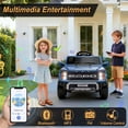 thumbnail image 5 of iYofe 12 Volt Ford F150 Raptor Powered Ride on Car Toy with Remote Control&Bluetooth, Blue, 5 of 9