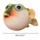 thumbnail image 2 of Puffer Lindo Pescador pez pez juguete De dibujos animados Relleno Suave Toquy Trow Sofá Decoración De Dormitorios Regalos, 2 of 8