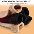 thumbnail image 4 of Espesar Calcetines Térmicos Lana Cachemira Calcetines De Nieve Sin Costuras Transpirables Cómodas Botas De Terciopelo Calentar Calcetines De Nieve Para Exteriores Eigraketly OD009949-01, 4 of 6