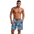 thumbnail image 7 of Binienty Men's Board Shorts Swim Trunks With Fish Camo Design - Quick Dry for Beach Swimming and Summer Vacation, 7 of 7