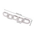 thumbnail image 2 of Luxshiny Hallway Decor 1Pack Grey Decorative Chain Links for Doorknob Display, 2 of 7