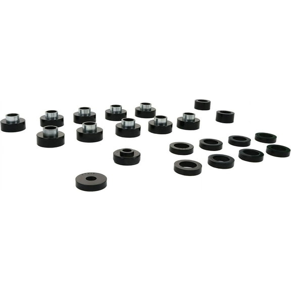 Whiteline W93549 Body Mount Bushing Assembly Compatible with 80-86 CJ7, CJ5