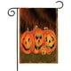 thumbnail image 1 of Bandera de jardín vertical de doble cara de arpillera, truco o trato, bandera de jardín vertical de doble cara, Halloween, 1 of 5