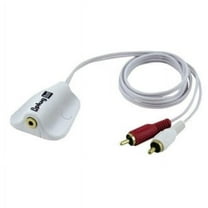 Dual IP35WG iPlug Interface Cable | 3.5mm to RCA Adapter