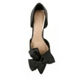 thumbnail image 5 of Jewel Badgley Mischka Sidney Bow d'Orsay Pumps, 5 of 7