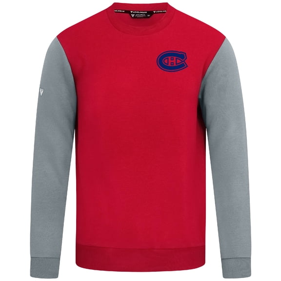 Men's Levelwear Red/Gray Montreal Canadiens Ultimate Response Sweatshirt