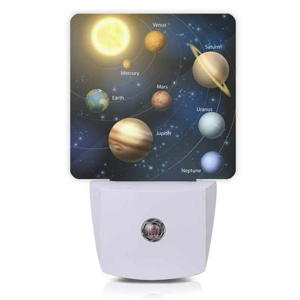 Sensor automático de luz nocturna LED del sistema solar Smoaffly de 7 x 11 x 5 cm