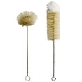 thumbnail image 1 of Cepillos para botellas Coralpearl, mango largo y delgado, 2 unidades, acero inoxidable, 1 of 9