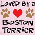 thumbnail image 2 of CafePress - Loved By A Boston Terrier Infant Bodysuit - Baby Light Bodysuit, Size Newborn - 24 Months, 2 of 4