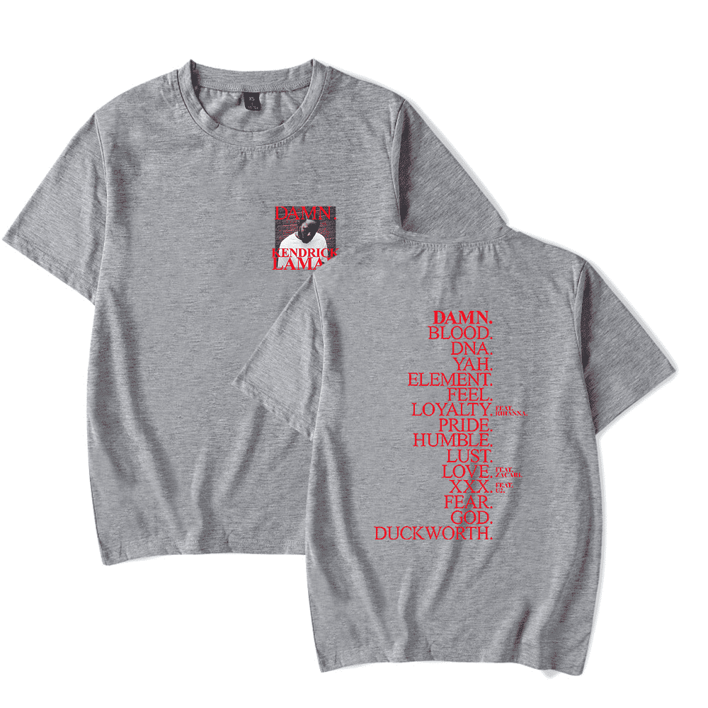 トップス y2k Lamar Anthem Kit short Sleeve damn Kendrick LaMar Damn Shirt | eBay