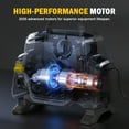 thumbnail image 4 of 2100 PSI Electric Pressure Washer, 1.2 GPM Portable Power Washer with 360° Rotating 5-in-1 Nozzle, Foam Cannon, and Car Wash Kit. Ideal for Cars, Fences, Driveways, Patios, and Home Cleaning, 4 of 9