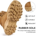 thumbnail image 6 of MeMoride Men's Winter Snow Boots Water Non Slip Warm Outdoor Boots Lightweight Comfortable Durable Hiking Shoes, 6 of 7