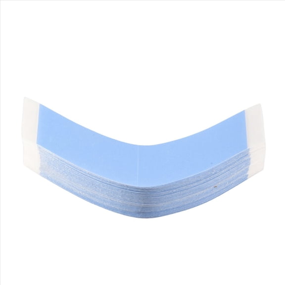 72Pcs/Lot Strong Hair Wig Tape Double Adhesive Extension Strips Waterproof for Toupee/Lace Front Wigs Film CC Shape
