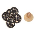 thumbnail image 1 of Hytrove 6Ud De Metal Justicia Para Traje Pin De Derecho Y Abogados, 1 of 8