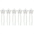 thumbnail image 4 of MLINS 6pcs Pearl Bobby Pin Hairpins Hair Barrettes Hair Clips for Women Pearl Hairpins, 4 of 8