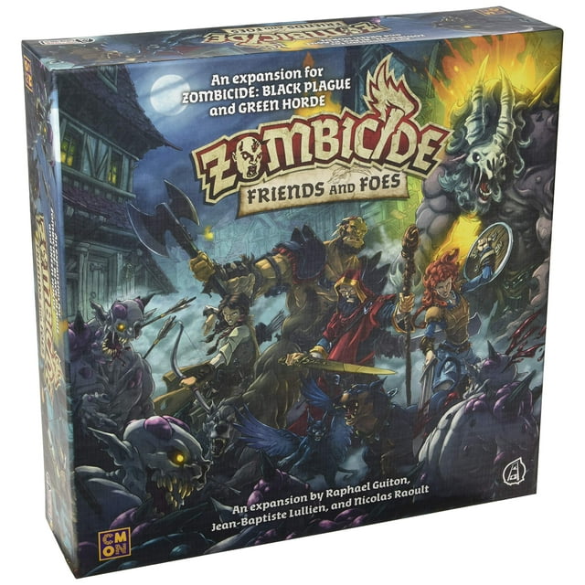 Expansión de juegos de mesa Zombicide Green Horde Friends & Foes