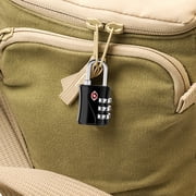 TSA Lock, AMIR TSA Approved Lock 3 Digit Combination Padlock Security Lock TSA Locks for Luggage Travel Business Trip 2 Packs