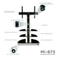 thumbnail image 4 of Mount-It! Speaker Stands for Home Theater 5.1 Channel Surround Sound System Satellite Speaker, 4 of 8