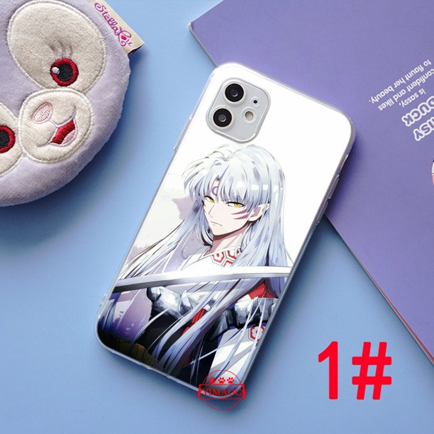 Funda Blanda De TPU Para iPhone 6 6S 7 8 Plus X XS XR 11 Pro Max 31AS Inuyasha Sesho Pills Anime
