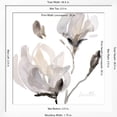 thumbnail image 5 of Art.com Tonal Magnolias I Art Print by Lanie Loreth, White Frame Wall Art, 38" x 38", 5 of 5