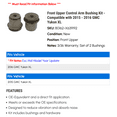 thumbnail image 2 of Front Upper Control Arm Bushing Kit - Compatible with 2015 - 2016 GMC Yukon XL, 2 of 2