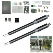 Electric Arm Dual Swing Gate Opener Up to 662 lb DC Automatic Motor Remote Kit Electric Dual Swing Gate Opener Automatic Sliding Gate Opener W/ Remote Control Automatic Heavy Duty Arm Dual Swing Gate