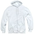 thumbnail image 2 of Stevie Ray Vaughan Standing Tall (Back Print) Adult Zipper Hoodie Sweatshirt White, 2 of 3