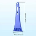 thumbnail image 2 of Snow and Ice Scraper for Car Windshield - Mini Plastic Snow Scraper Auto Window Shovel Tool - Winter Windshield Defroster Tool No Scratch for Cars, 2 of 3