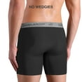 thumbnail image 5 of DAVID ARCHY Adult Men's Underwear Ultra Soft Micro Modal Boxer Briefs Assorted 3 Pack,Sizes S-XL, 5 of 7