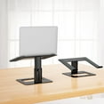 thumbnail image 2 of XUCP-Besign LSX3 Aluminum Laptop Stand, Ergonomic Adjustable Notebook Stand, Riser Holder Computer Stand Compatible with Air, Pro, Dell, HP, Lenovo More 10-15.6" Laptops (Black), 2 of 4
